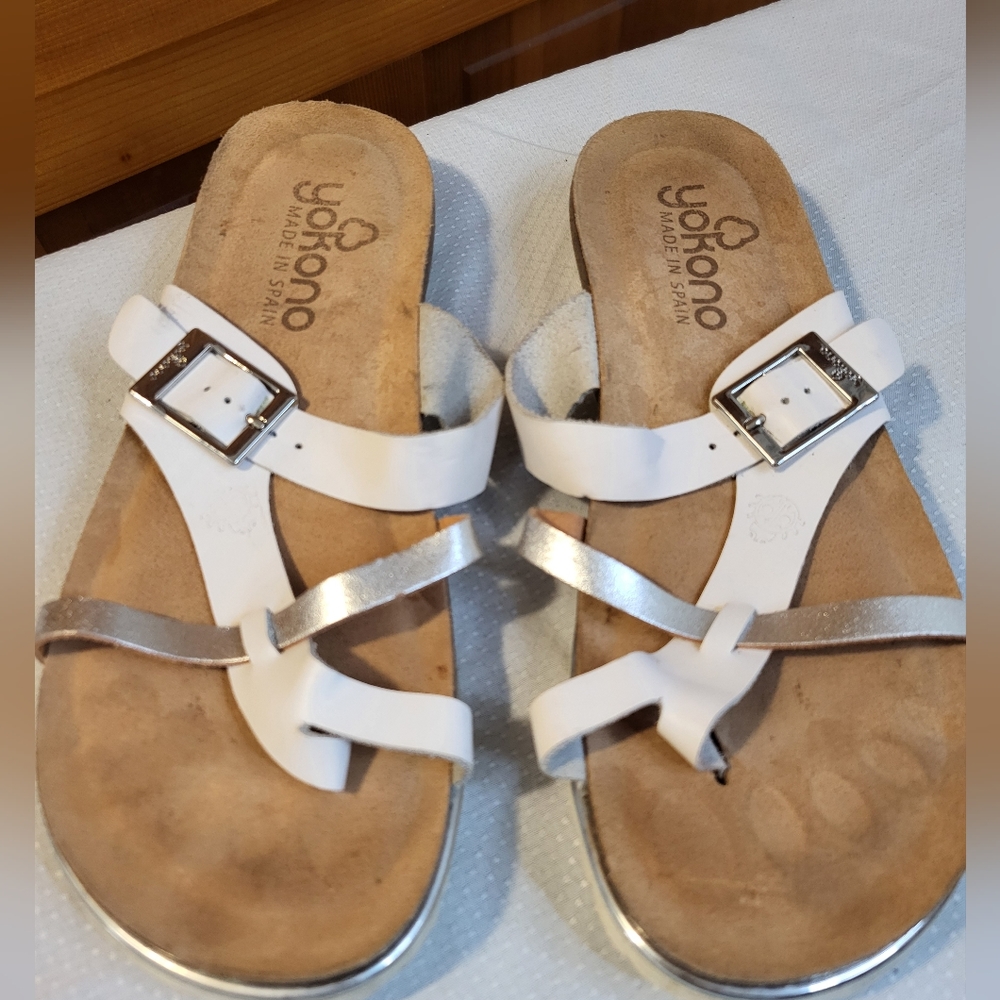 Yokono Women's Strappy Slip On Sandals Made in Spain